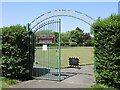 Gates to Clarence Bowling Club