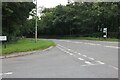 Station Road at the junction of the A52, Elton on the Hill