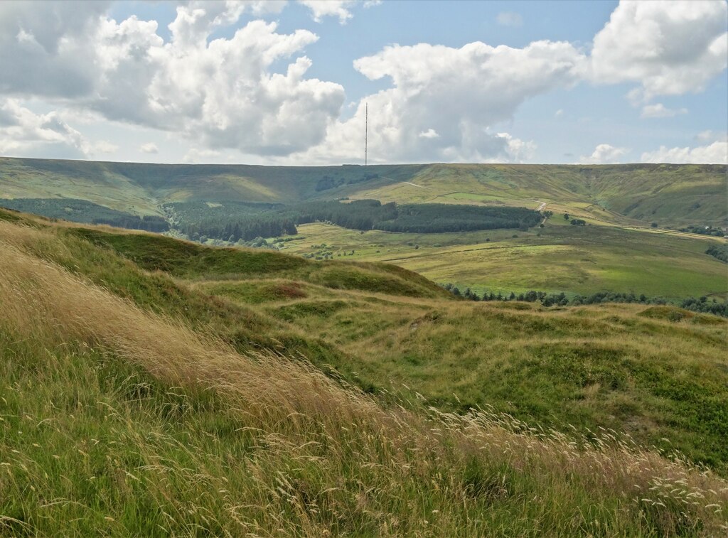 View from Crow Hill To Holme Moss © Neil Theasby :: Geograph Britain ...