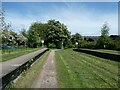 Wirral Way between the platforms of the former station at Hadlow Road