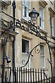 ST7465 : Ironwork in front of Alfred House by Philip Halling