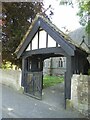 St Mary Magdalene, East Keswick: lych gate