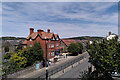 SH7877 : Tourist Information Centre, Rose Hill Street seen from the town wall, Conwy by habiloid