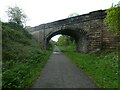 Bridge for track to Wash Hall, NCN5, Chester Railway Path