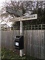 Direction Sign – Signpost on Gainsborough Road, Kirton in Lindsey