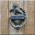 NS3378 : Door knocker by Richard Sutcliffe