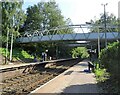 Footbridge, Runcorn East Railway Station