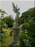 SE1730 : Angel in Bowling Cemetery, Bradford by Humphrey Bolton