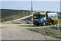 SW8453 : A30 Construction site at Carland Cross by David Dixon