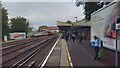 Raynes Park station - looking east from platform 3