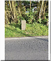 Old Milestone by the A487, Plwmp, Llandysiliogogo Parish