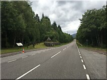 NH2311 : A887 at Mackenzie’s Cairn by Steven Brown