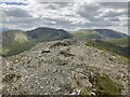 NY1922 : Grisedale Pike summit by Anthony Foster