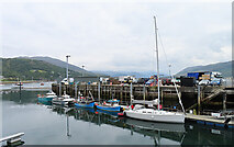 NH1293 : Ullapool Harbour by Anne Burgess