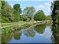 Staffordshire and Worcestershire Canal near Pendeford in Wolverhampton