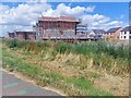 New flats beside the River Trent