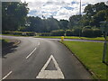 Primsland Way junction with Worcester Road, Droitwich Spa