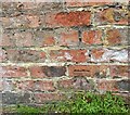 Benchmark cut into roadside wall, Ripon