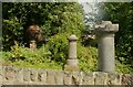 Grave monuments next to Wormald Street, Heckmondwike