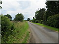 Minor road at the entrance to Kirklinton Park