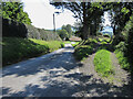 Road and track near Frochas Farm