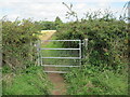 Footpath towards Drayton Road B4016