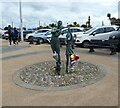 SD3348 : The Welcome Home Statue, Fleetwood by Gerald England
