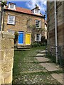 Cobbled streets and cottages, Robin Hood