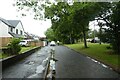 Cycle path along Middlewich Road