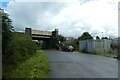 Railway bridge over Clive Back Lane