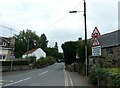 Road signs on the A371 at Cheddar