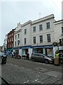 Looking across the High Street towards Boots