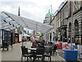 NT2574 : Cafe under cover, George Street Edinburgh by Jim Barton
