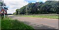 View west along Ring Road Moortown near Tunnel How Hill