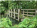 Sluice gates and footbridge, Alresford