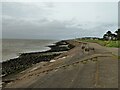 Terraced sea defences