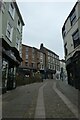 Shops west of Elvet Bridge