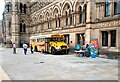 SE1632 : Bradford Stories Bus in Centenary Square by Stephen Armstrong