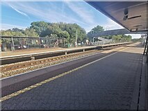 ST0413 : Burlescombe : Tiverton Parkway Railway Station by Lewis Clarke