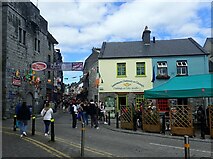 M2924 : Entering the Latin Quarter in Galway by Marathon