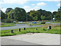 TL0117 : B4540 / B4541 roundabout, Whipsnade Heath by Robin Webster
