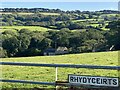 Ruined farm at Rhydyceirts