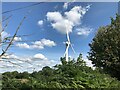 Wind turbine near Scarecrow Farm