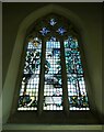 SU0986 : All Saints, Lydiard Millicent: stained glass window (b) by Basher Eyre