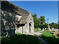 All Saints, Lydiard Millicent: porch