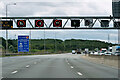 TQ5886 : London orbital Motorway (M25) near Cranham by David Dixon
