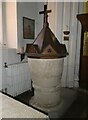 St Mary Magdalene, South Marston: font