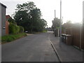 Looking towards junction with Bluebell Road