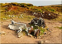 SK0994 : Bleaklow Crash Site by Peter McDermott