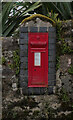 Post box, Main Street (A841), Lamlash, Arran